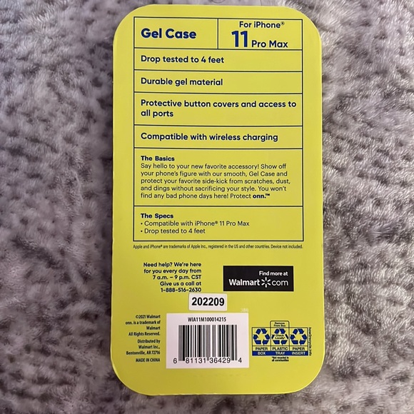 Brand new iPhone 11 Pro Max gel case - Picture 2 of 2